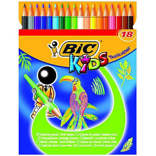 Picture of BIC Kids Colouring Pencils x18